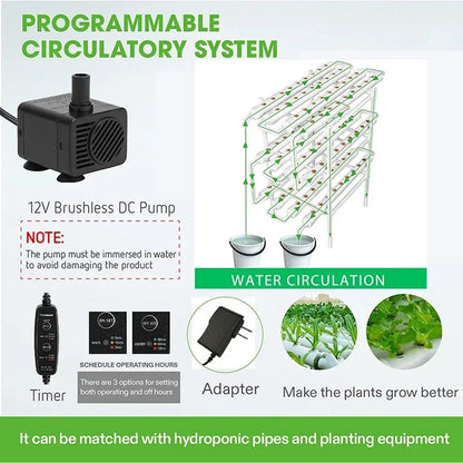 Hydroponics Growing System - 108 Plants/3-Layer (Premium)